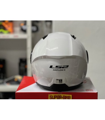 Casque jet LS2 OF616 Airflow 2 blanc