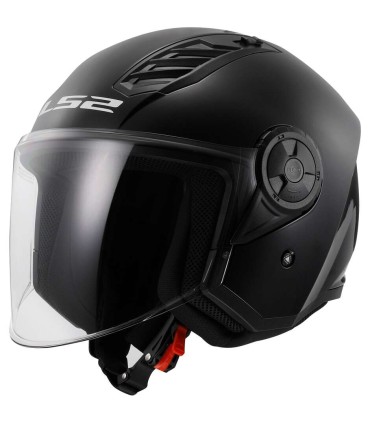 Casco jet LS2 OF616 Airflow 2 nero