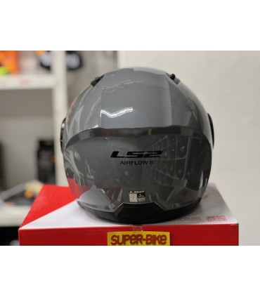 Casque jet LS2 OF616 Airflow 2 gris nardo