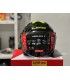 Casco jet LS2 OF616 Airflow 2 Brush giallo