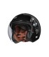 Casque jet Nexx X.G30 Tattoo noir blanc