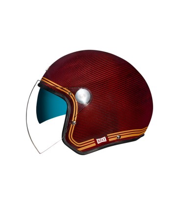 Casco jet Nexx X.G30 Lignage bordeaux oro