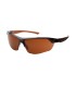 CARHARTT HALF FRAME TEMPLE SAFETY GLASSES BRONZE