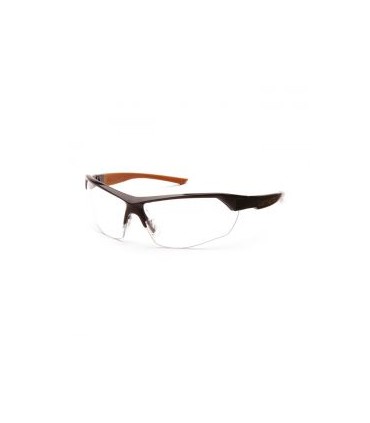 CARHARTT HALF FRAME TEMPLE SAFETY GLASSES klar