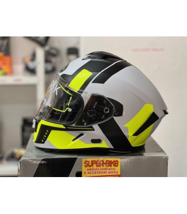 Airoh Spark Shogun yellow matt full face helmet