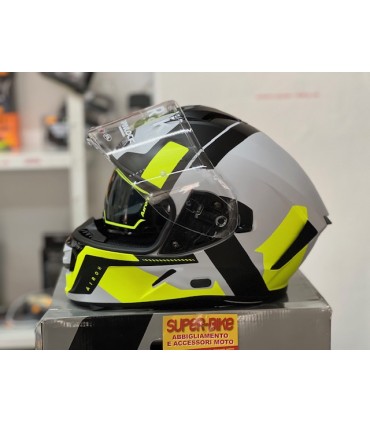 Airoh Spark Shogun yellow matt full face helmet