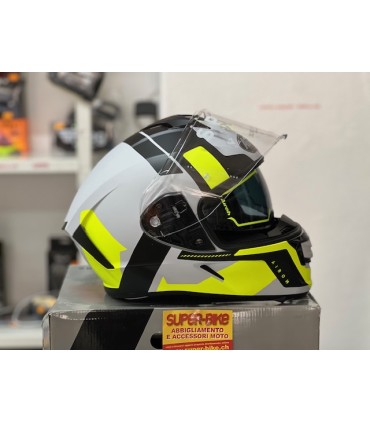 Airoh Spark Shogun yellow matt full face helmet