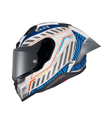 Casque moto Nexx X.R3R Out Brake blanc