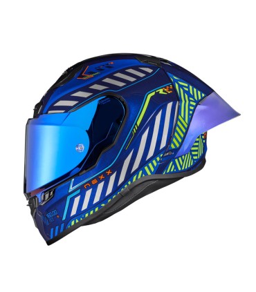 Casco moto Nexx X.R3R Out Brake blu