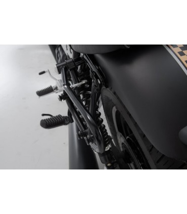 SW-Motech Support latéral gauche SLC Moto Guzzi V9 Roamer/Bobber (15-)