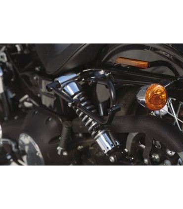 SW-Motech Support latéral gauche SLC Modelle Harley Dyna (09-17)