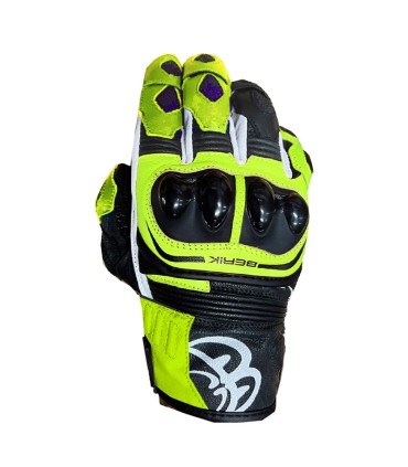 Gants en cuir Berik Sprint 2.0 jaune