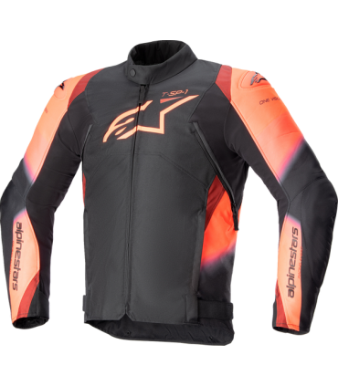 Giacca Alpinestars T-Sp 1 V2 impermeabile nera rossa