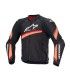 Giacca motociclista Alpinestars T-Gp Plus R V4 nera rossa