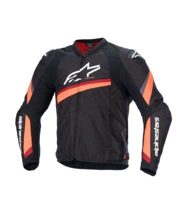 Veste Alpinestars T-Gp Plus R V4 noir rouge