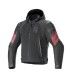 Giacca Alpinestars Zaca Air Venom WP nera rossa