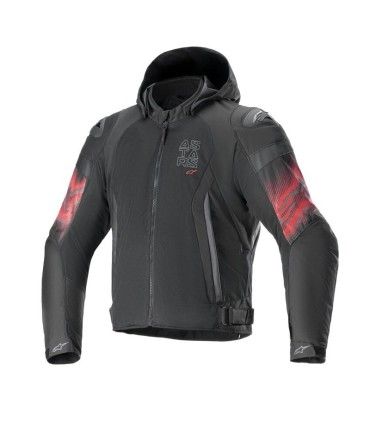 Giacca Alpinestars Zaca Air Venom WP nera rossa