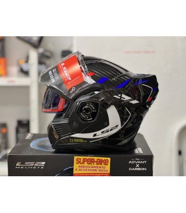 Casco LS2 FF901 Advant X Future carbon blu