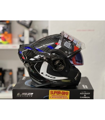 Casco LS2 FF901 Advant X Future carbon blu