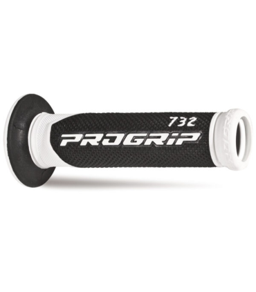 PROGRIP 732 DOUBLE DENSITY ROAD GRIPS noir blanc