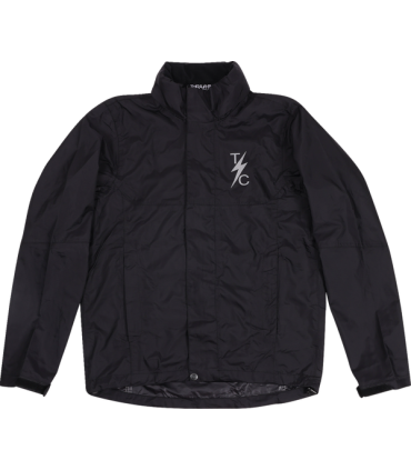 THRASHIN MISSION rain jacket black