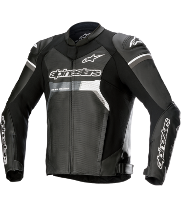 Giscca pelle Alpinestars GP Force Airflow nero