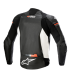 Giscca pelle Alpinestars GP Force Airflow nero rosso