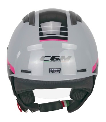 Casco Jet Cgm 116 G Air Bico grigio