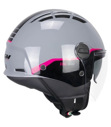 Casco Jet Cgm 116 G Air Bico grigio