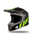 Casco cross Ufo Intrepid grigio giallo