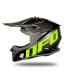 Casque cross Ufo Intrepid gris jaune