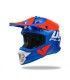 Casque cross Ufo Intrepid bleu orange