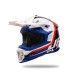 Casque cross Ufo Intrepid bleu blanc