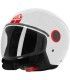 Casque jet Acerbis Brezza blanc