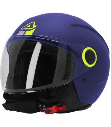 Casco jet Acerbis Brezza blu