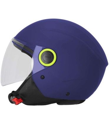 Casque jet Acerbis Brezza bleu