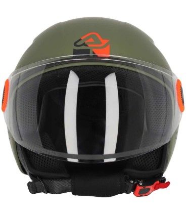 Casco jet Acerbis Brezza verde