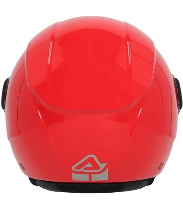 Casque jet Acerbis Brezza rouge