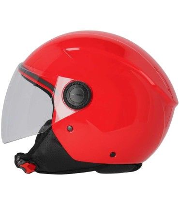 Casque jet Acerbis Brezza rouge