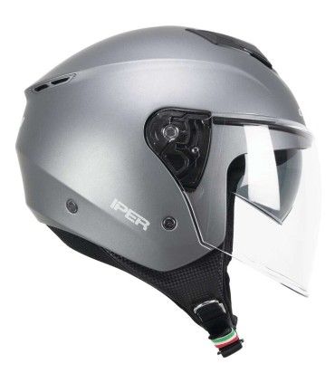 Casque jet CGM 126 A gris matt