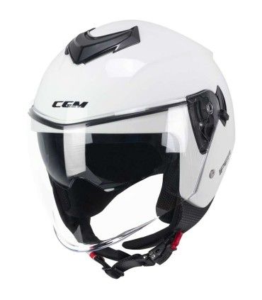 Casco jet CGM 126 A bianco