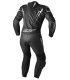 RST TracTech Evo 5 CE black white leather suit