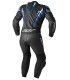 RST TracTech Evo 5 CE black blue leather suit