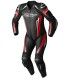 RST TracTech Evo 5 CE black red leather suit