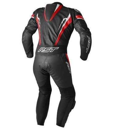 RST TracTech Evo 5 CE black red leather suit