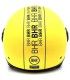 Casco jet BHR 835 Special giallo opaco