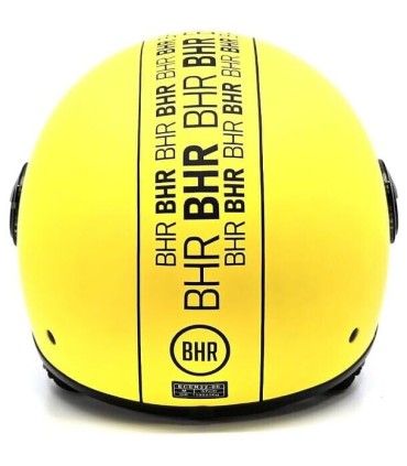 Casque jet BHR 835 Special jaune matt