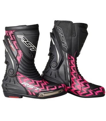 Boots racing RST Tractech Evo 3 dazzle pink