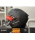 Casco jet LS2 OF603 Infinity 2 carbonio opaco