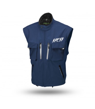 Ufo Taiga Enduro Jacke blau neon